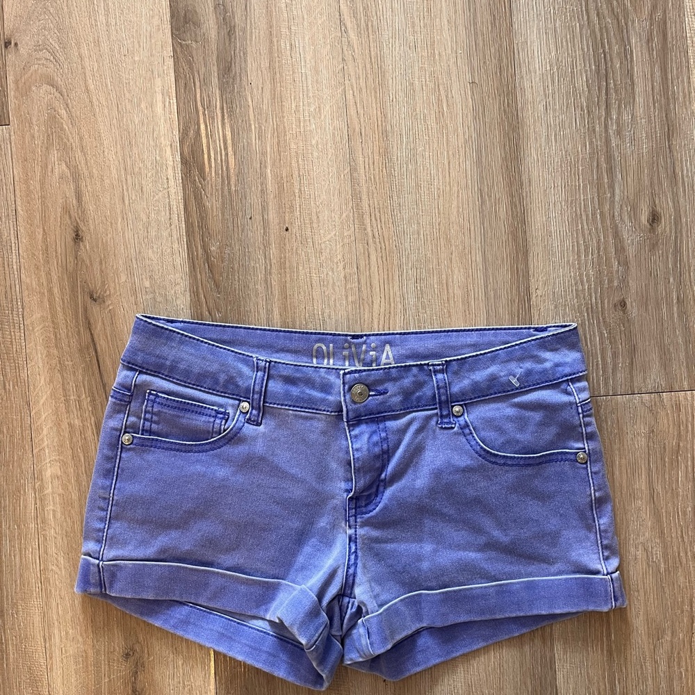 dELiA*s Low Rise Jean Shorts